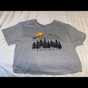 Lake Tahoe Crop Top